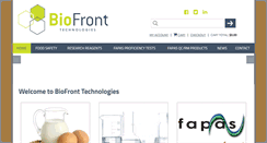 Desktop Screenshot of biofronttech.com
